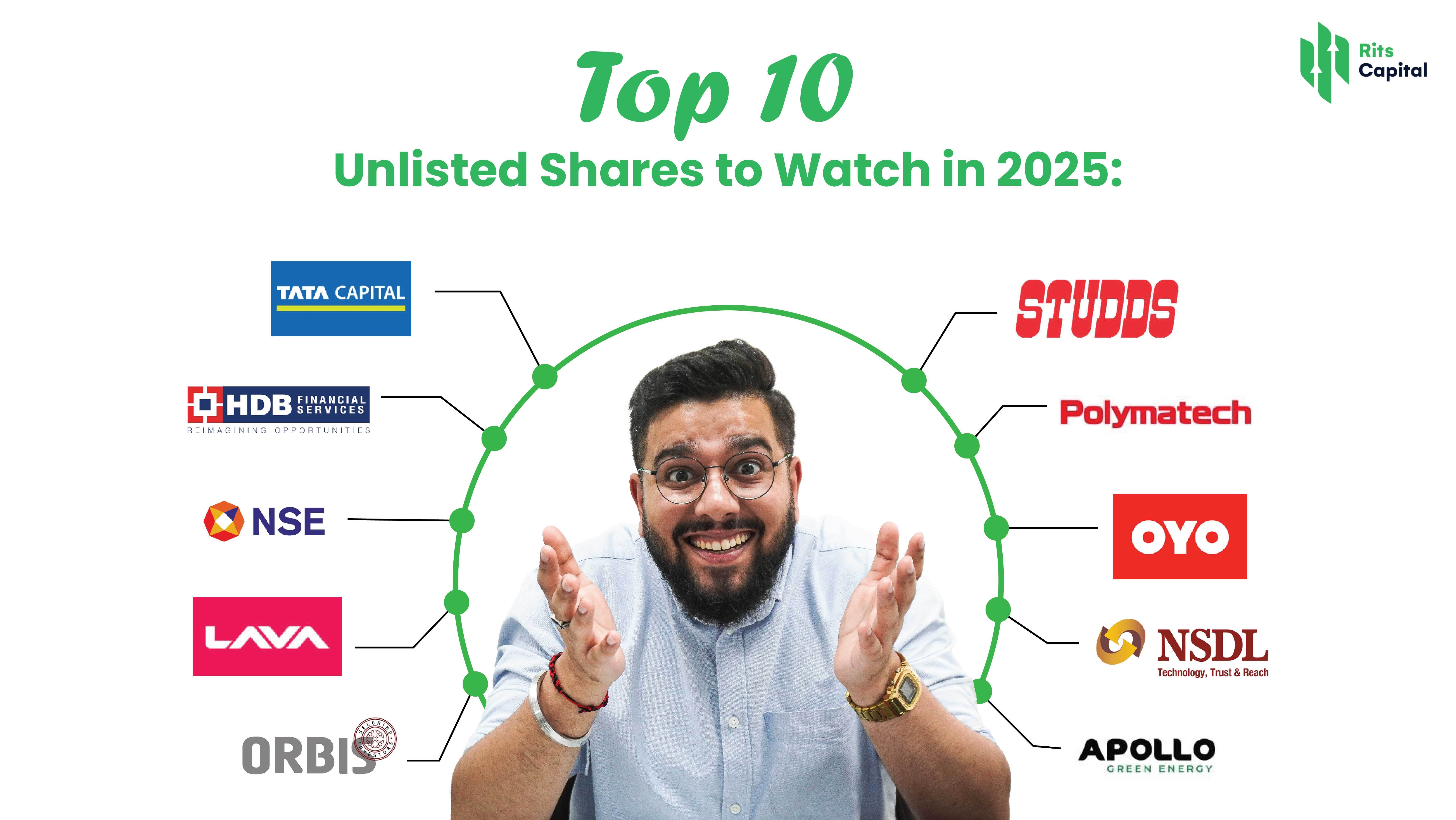 Top 10 Unlisted Share in 2025
