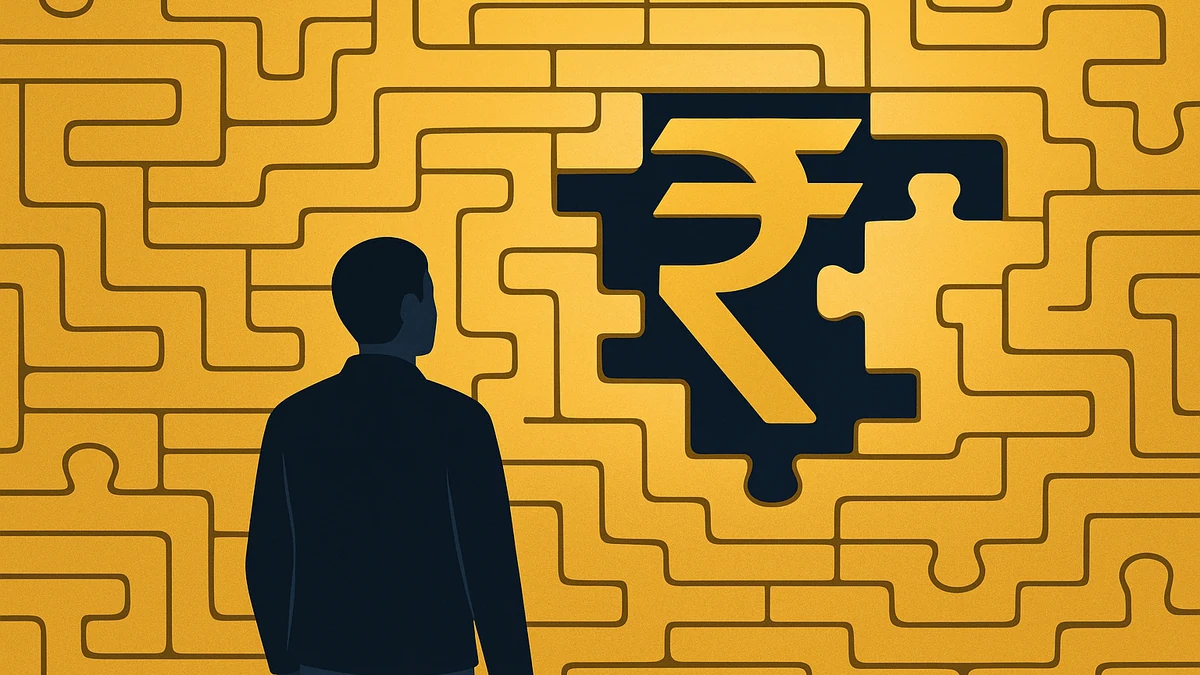 Illustration for the article "5 Tax-Saving Investments in India: A Comprehensive Checklist"