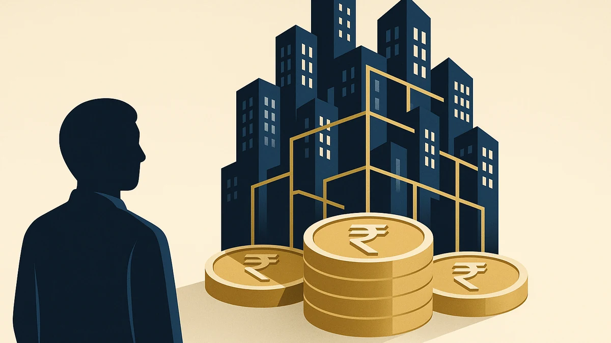 Illustration for the article "Understanding REITs in India: A Comprehensive Guide"