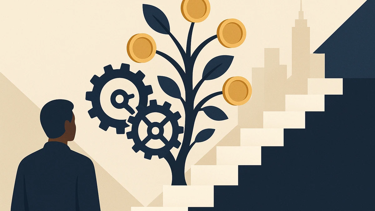Illustration for the article "Understanding Systematic Investment Plans: How SIPs Work"