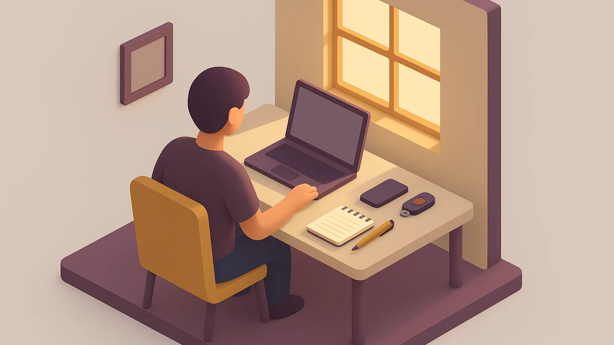 Illustration for the article "Checklist for Safe Online Stock Trading in India"